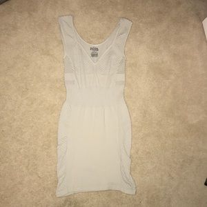 Nude bodycon Free People dress